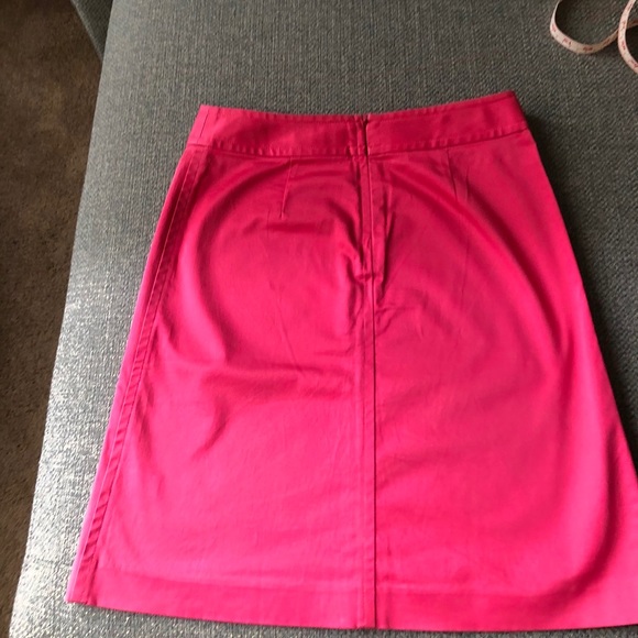 BANANA REPUBLIC Petite 4 Pink Skirt - Picture 3 of 4